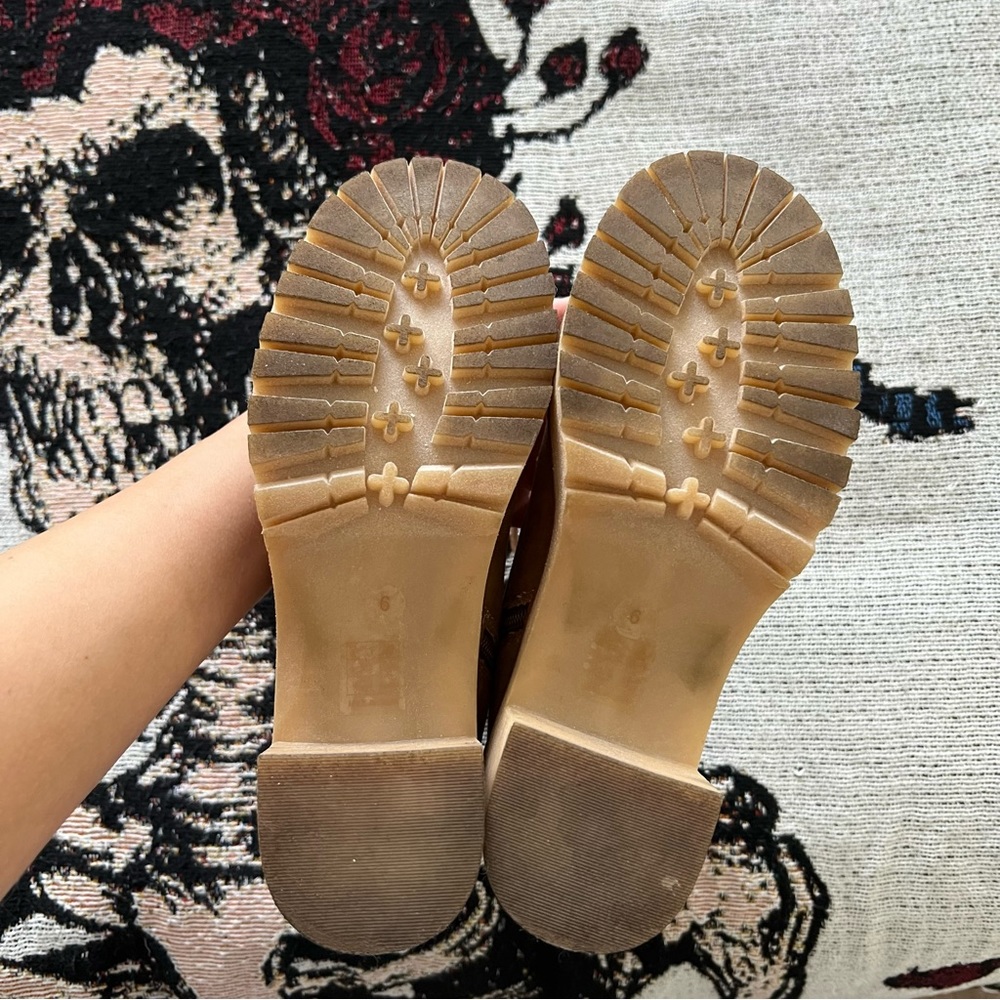 Brown Platform Boots - image 6